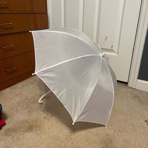 Elegant White Umbrella